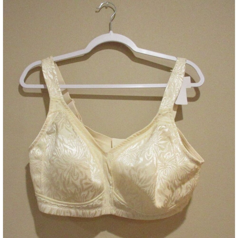 NEW ZeroBound Bra Women 40DD/E Beige Nylon/Elastane